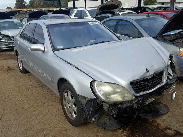 WDBNG70J81A215655 - 2001 MERCEDES-BENZ S 430 GRAY photo 1