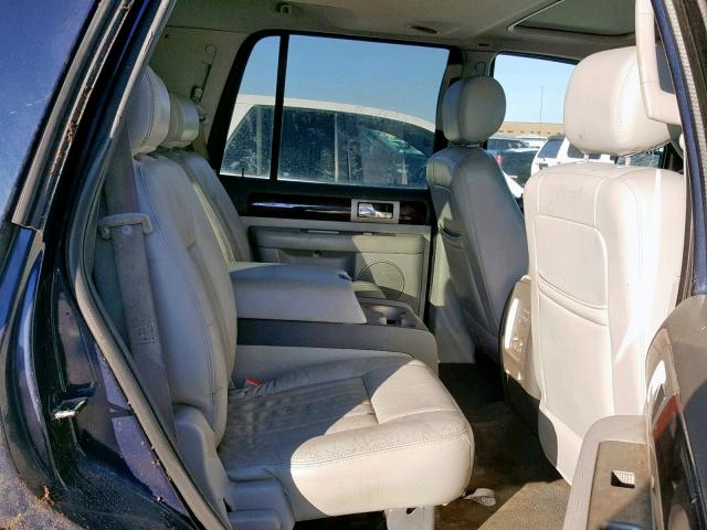 5LMFU28R14LJ11909 - 2004 LINCOLN NAVIGATOR BLUE photo 6