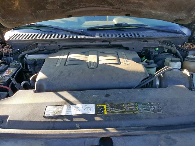 5LMFU28R14LJ11909 - 2004 LINCOLN NAVIGATOR BLUE photo 7