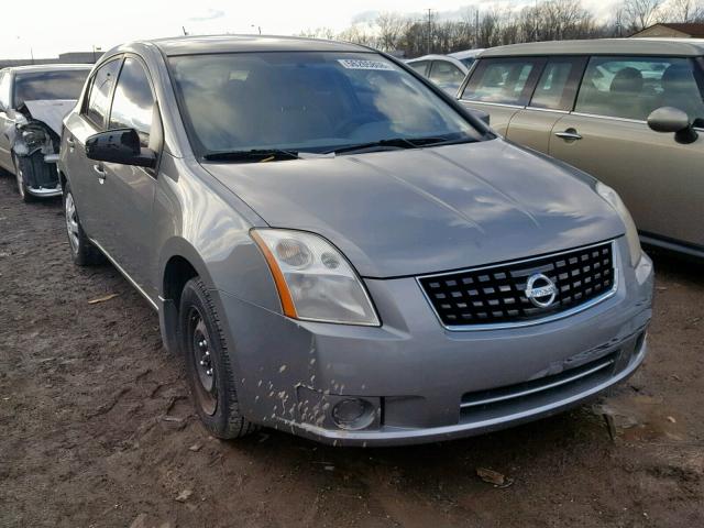 3N1AB61E48L709589 - 2008 NISSAN SENTRA 2.0 GRAY photo 1