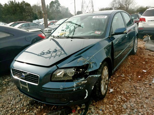 YV1MS382062165914 - 2006 VOLVO S40 2.4I BLUE photo 2