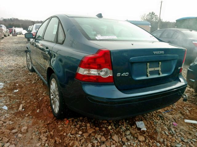 YV1MS382062165914 - 2006 VOLVO S40 2.4I BLUE photo 3