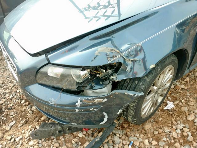 YV1MS382062165914 - 2006 VOLVO S40 2.4I BLUE photo 9