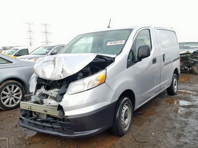 3N63M0YN6FK724386 - 2015 CHEVROLET CITY EXPRE SILVER photo 2