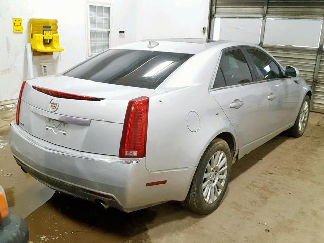 1G6DE5EG7A0137012 - 2010 CADILLAC CTS LUXURY SILVER photo 4