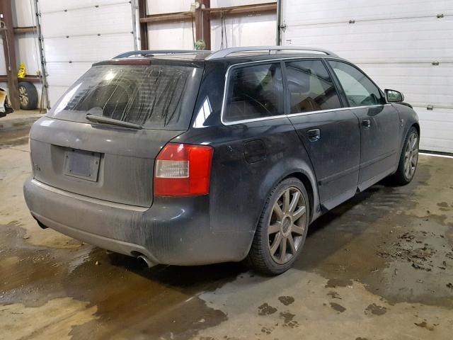 WAUXL58EX5A035355 - 2005 AUDI S4 AVANT Q BLACK photo 4