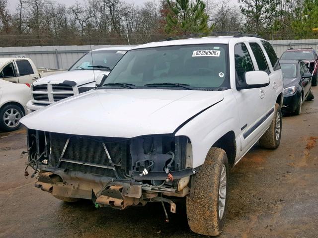 1GKEC13Z44R199640 - 2004 GMC YUKON WHITE photo 2