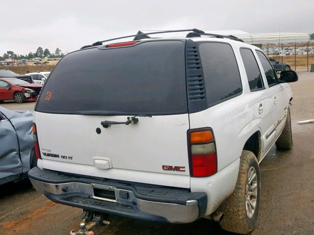 1GKEC13Z44R199640 - 2004 GMC YUKON WHITE photo 4