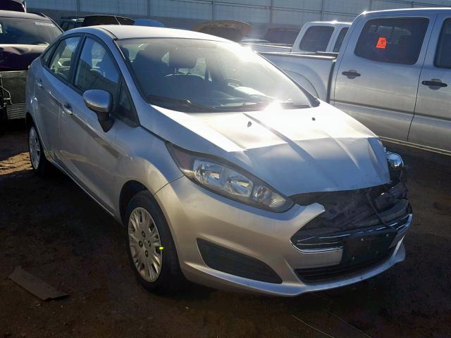 3FADP4AJ3EM163375 - 2014 FORD FIESTA S SILVER photo 1