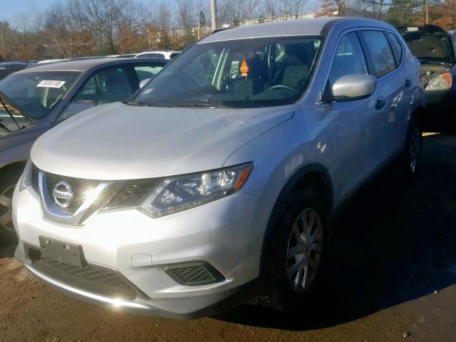 5N1AT2MV5GC763780 - 2016 NISSAN ROGUE S GRAY photo 2