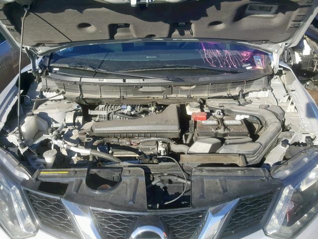 5N1AT2MV5GC763780 - 2016 NISSAN ROGUE S GRAY photo 7