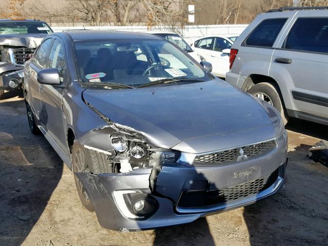 JA32U2FU0HU006340 - 2017 MITSUBISHI LANCER ES GRAY photo 1