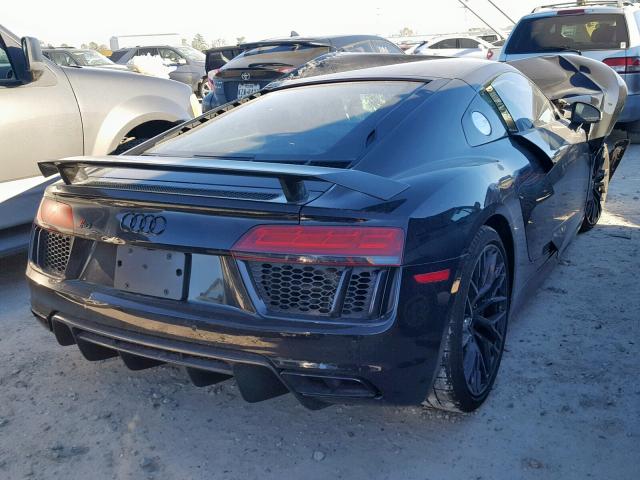 WUAKBAFX8H7903791 - 2017 AUDI R8 5.2 PLU BLACK photo 4