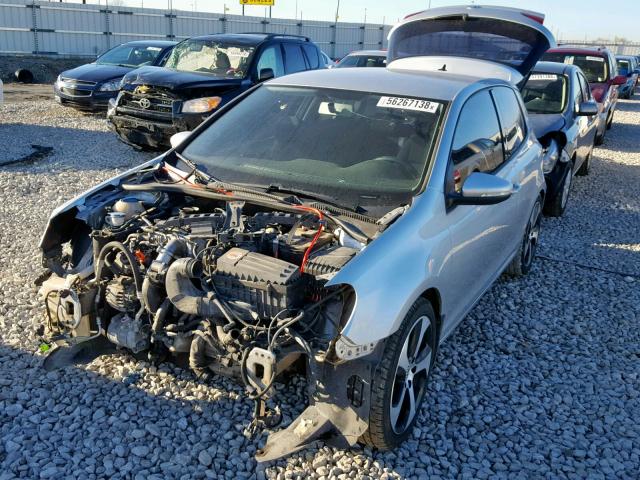 WVWMM7AJ0AW311318 - 2010 VOLKSWAGEN GOLF 银色 照片 2