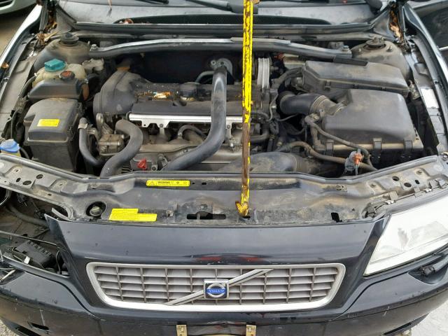 YV1TS59H541363353 - 2004 VOLVO S80 2.5T BLACK photo 7