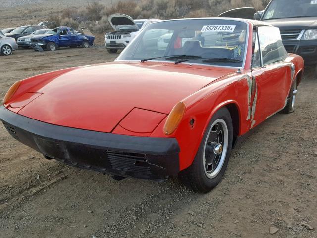 4712908089 - 1971 PORSCHE 914 RED photo 2