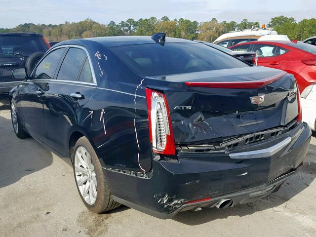 1G6AA5RX8H0148815 - 2017 CADILLAC ATS BLACK photo 3