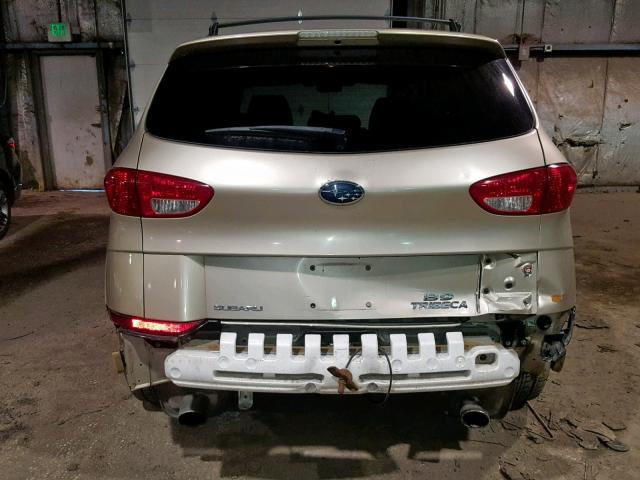 4S4WX83D274407268 - 2007 SUBARU B9 TRIBECA GOLD photo 9