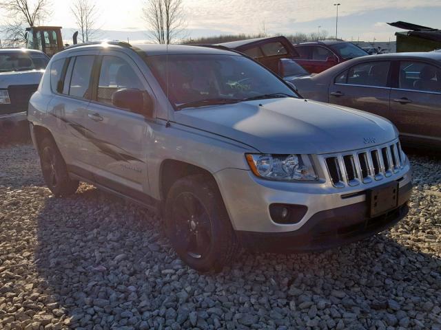 1C4NJCBB6CD523233 - 2012 JEEP COMPASS SP 银色 照片 1