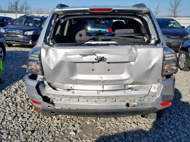 1C4NJCBB6CD523233 - 2012 JEEP COMPASS SP 银色 照片 9