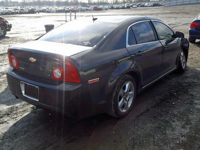 1G1ZH57B784305433 - 2008 CHEVROLET MALIBU 1LT 黑色 照片 4