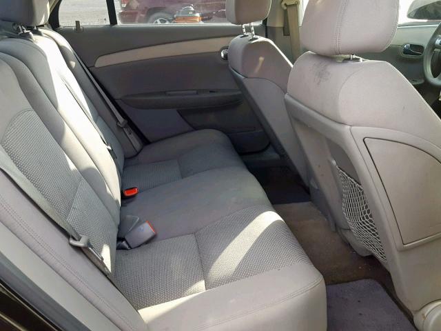 1G1ZH57B784305433 - 2008 CHEVROLET MALIBU 1LT 黑色 照片 6