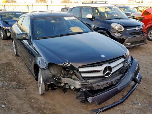 WDDGJ8JB2CF908516 - 2012 MERCEDES-BENZ C 350 4MAT GRAY photo 1