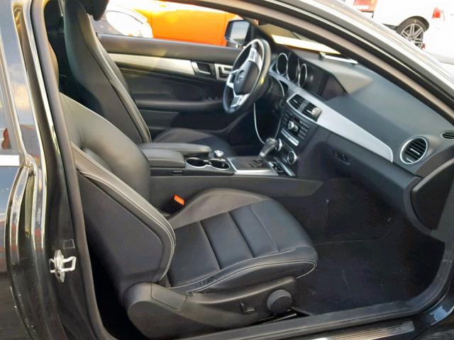 WDDGJ8JB2CF908516 - 2012 MERCEDES-BENZ C 350 4MAT GRAY photo 5