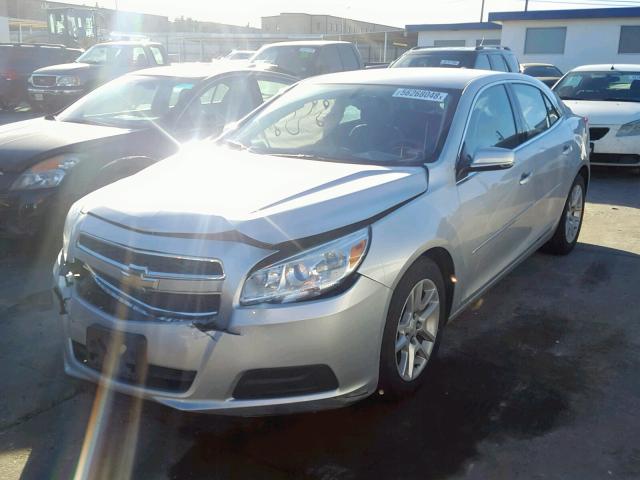 1G11C5SA2DF311939 - 2013 CHEVROLET MALIBU 1LT SILVER photo 2