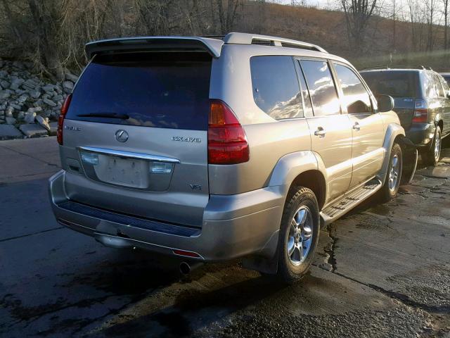 JTJBT20X340065260 - 2004 LEXUS GX 470 GOLD photo 4