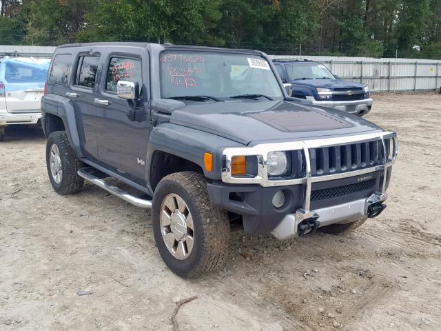 5GTEN13L388130282 - 2008 HUMMER H3 ALPHA GRAY photo 1