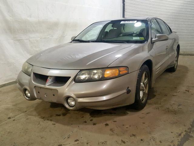 1G2HY52KX34121112 - 2003 PONTIAC BONNEVILLE TAN photo 2