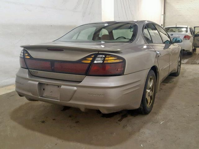 1G2HY52KX34121112 - 2003 PONTIAC BONNEVILLE TAN photo 4