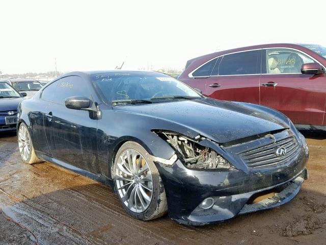 JN1CV6EL2DM950267 - 2013 INFINITI G37 BLACK photo 1