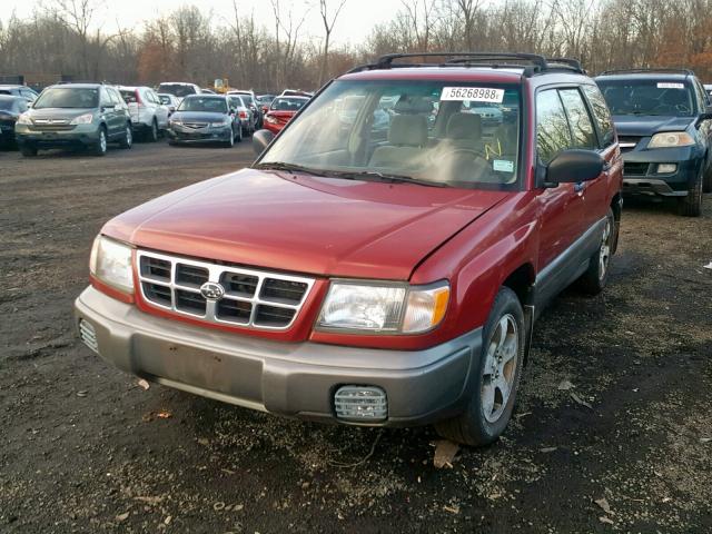 JF1SF6558XH710974 - 1999 SUBARU FORESTER S 红色 照片 2