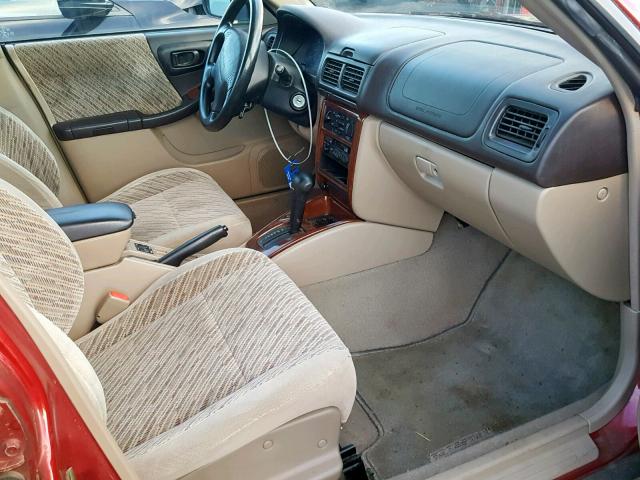JF1SF6558XH710974 - 1999 SUBARU FORESTER S 红色 照片 5