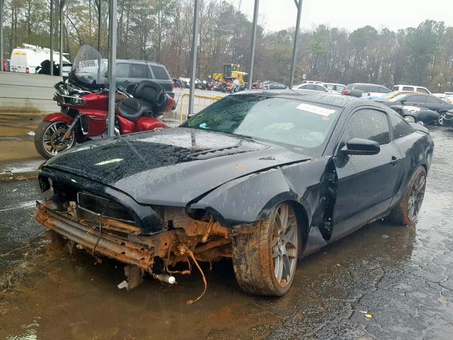 1ZVBP8CF3E5293807 - 2014 FORD MUSTANG GT BLACK photo 2