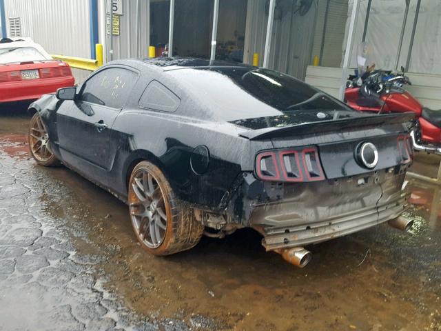 1ZVBP8CF3E5293807 - 2014 FORD MUSTANG GT BLACK photo 3