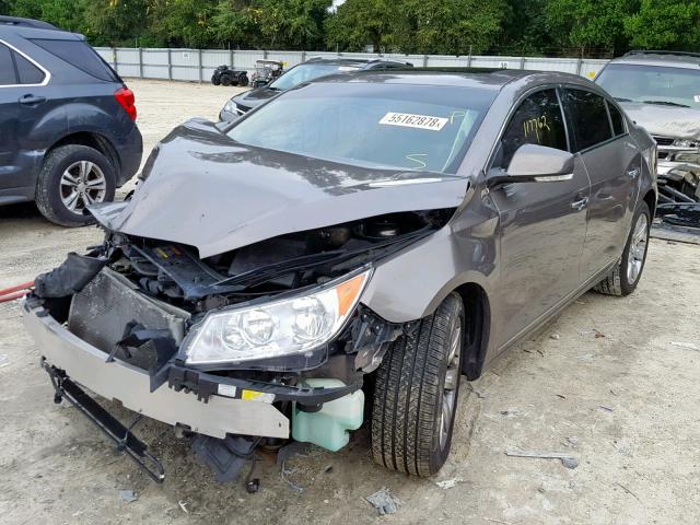 1G4GC5EG5AF280498 - 2010 BUICK LACROSSE C GOLD photo 2