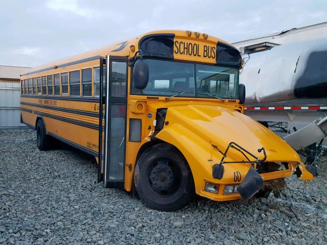 1BAKGCKH85F225662 - 2005 BLUE BIRD SCHOOL BUS YELLOW photo 1