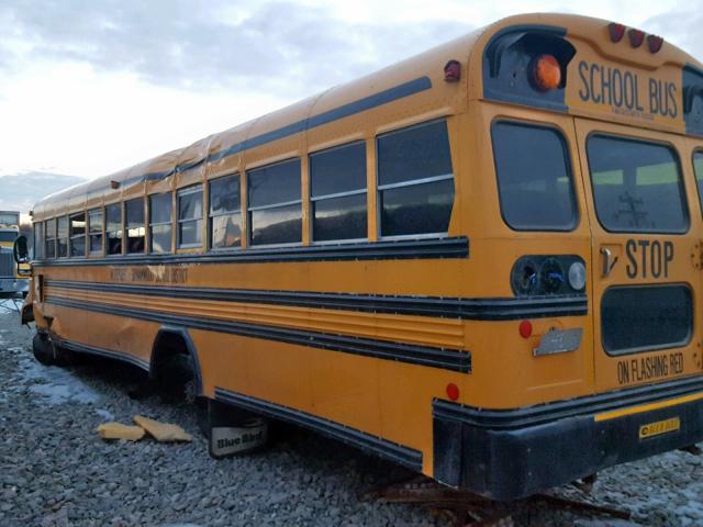 1BAKGCKH85F225662 - 2005 BLUE BIRD SCHOOL BUS YELLOW photo 3