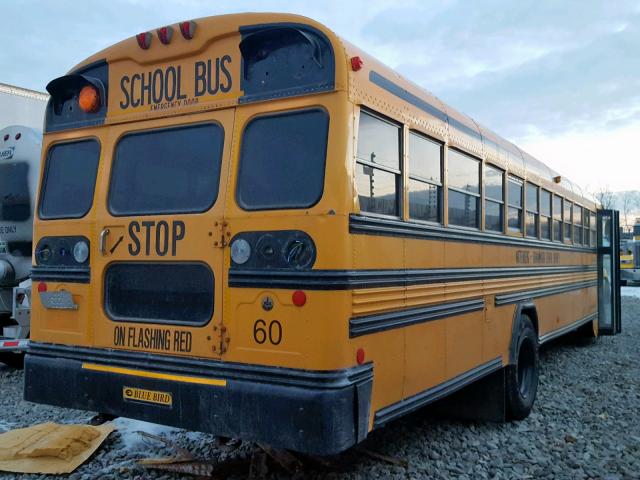 1BAKGCKH85F225662 - 2005 BLUE BIRD SCHOOL BUS YELLOW photo 4