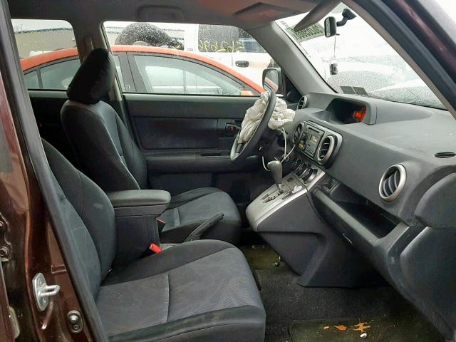 JTLZE4FE9CJ019183 - 2012 TOYOTA SCION XB Күлгін фото 5