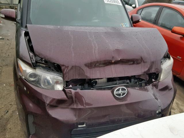 JTLZE4FE9CJ019183 - 2012 TOYOTA SCION XB Күлгін фото 9