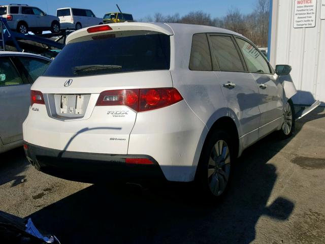 5J8TB1H53CA002421 - 2012 ACURA RDX TECHNO WHITE photo 4