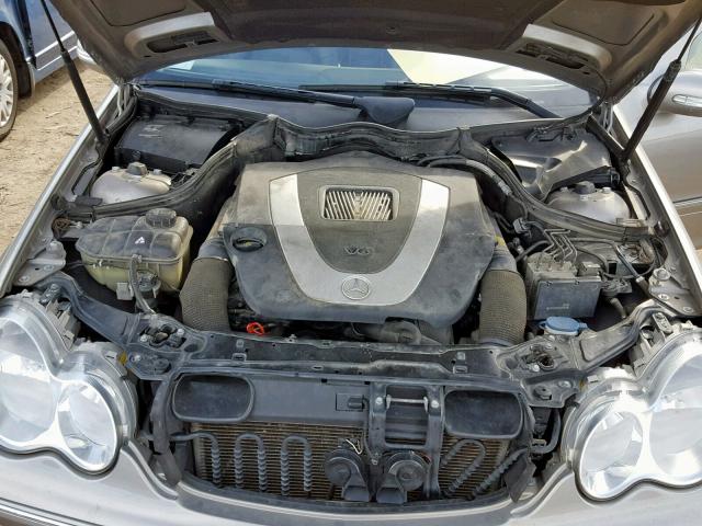 WDBRF92H07F881625 - 2007 MERCEDES-BENZ C 280 4MAT GRAY photo 7