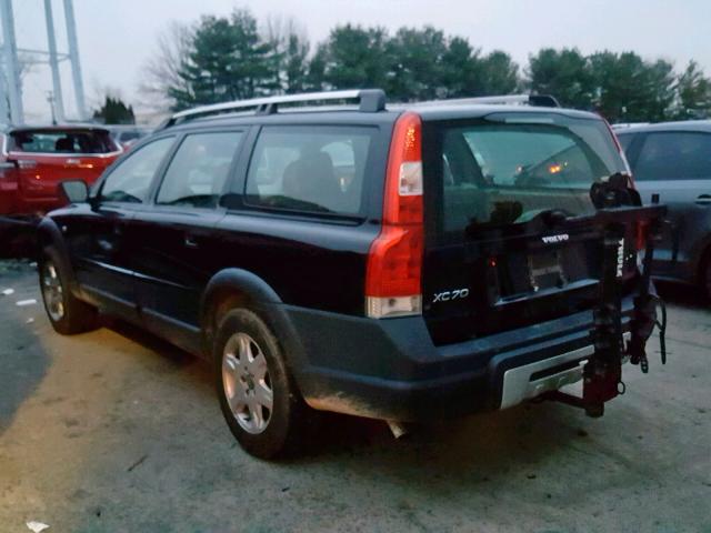 YV4SZ592561239284 - 2006 VOLVO XC70 BLACK photo 3