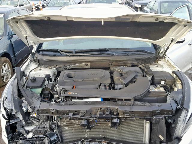 5NPE34AF0HH467487 - 2017 HYUNDAI SONATA SPO WHITE photo 7