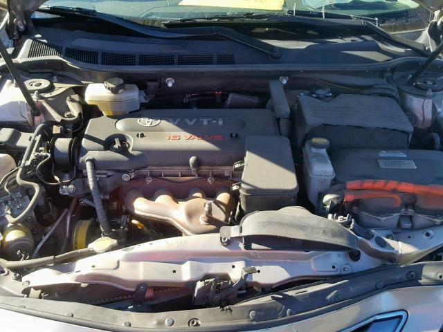 4T1BB46KX9U072408 - 2009 TOYOTA CAMRY HYBR GOLD photo 7