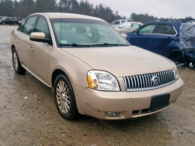 1MEHM43177G608018 - 2007 MERCURY MONTEGO PR TAN photo 1